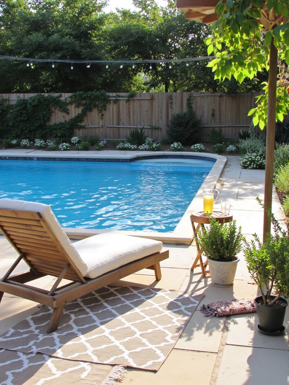 19 Smart Semi Inground Pool Ideas for Real Backyards inviting poolside relaxation decor