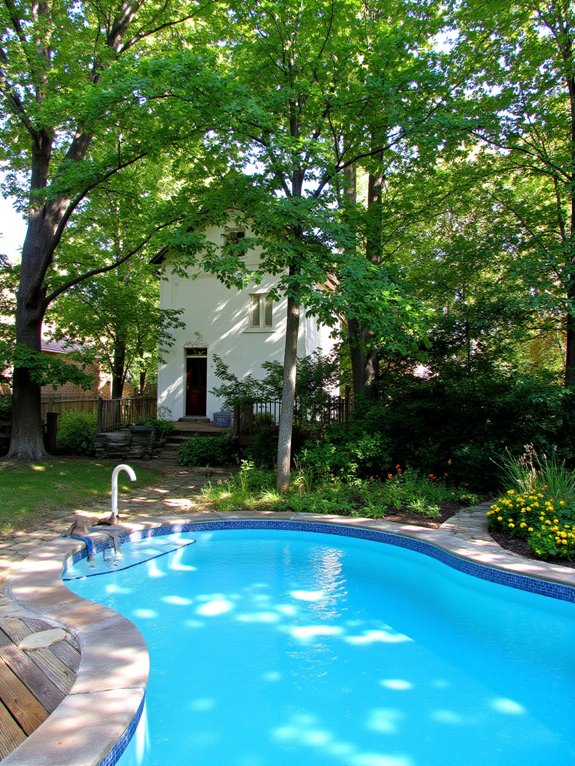 18 Practical Partial Inground Pool Ideas That Work Anywhere optimal pool placement considerations