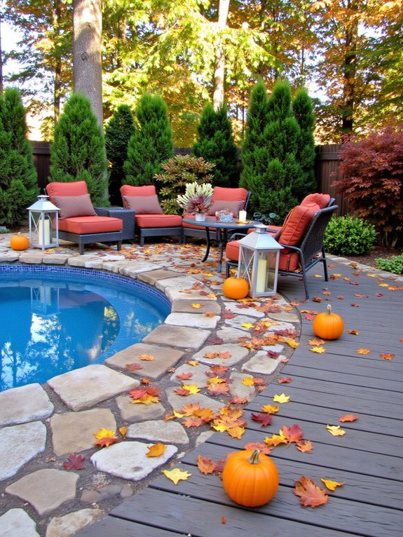 25 Creative Semi Inground Pool Installation Ideas to Plan Ahead seasonal pool area transformation