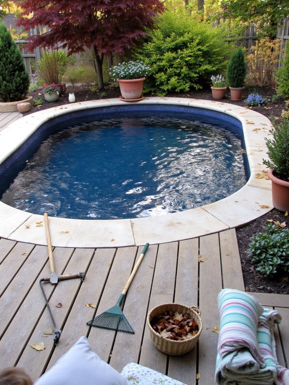 22 Clever Small Semi Inground Pool Ideas for Compact Yards seasonal pool preparation checklist