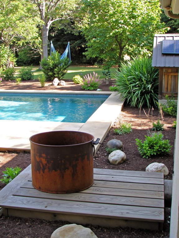 25 Creative Semi Inground Pool Installation Ideas to Plan Ahead sustainable semi inground pool solutions