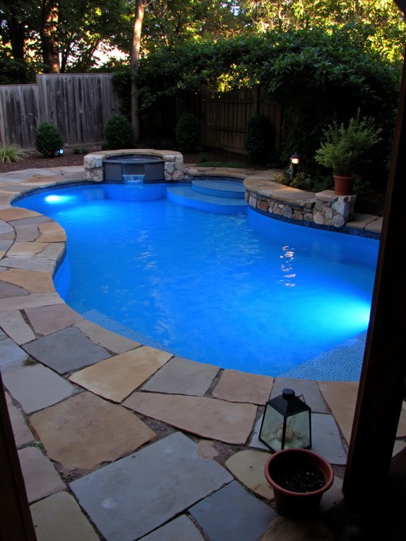 18 Practical Partial Inground Pool Ideas That Work Anywhere transformative pool lighting ideas