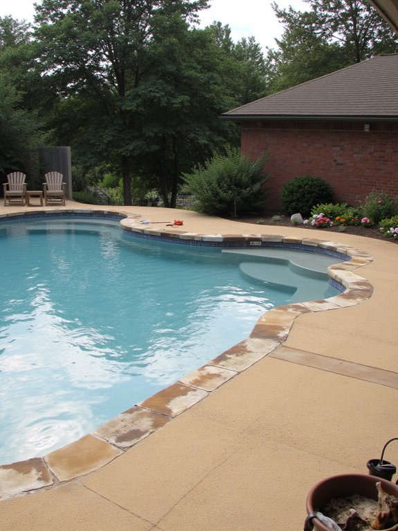 22 Stunning Semi Inground Pool Ideas That Transform Your Backyard transforming backyard pool spaces