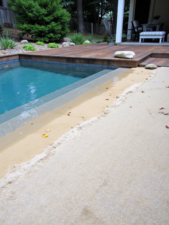 20 Cool Inground Pool Ideas For A Relaxed Backyard Atmosphere accessible beach entry design