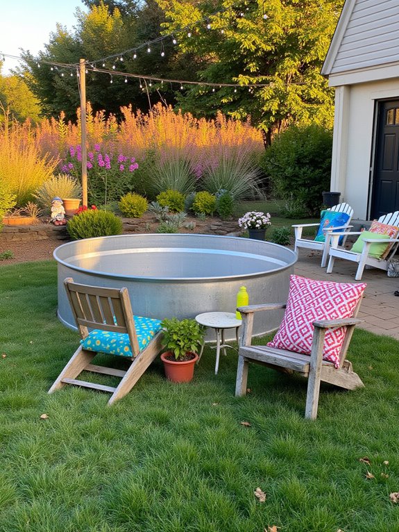 22 Family Friendly Stock Tank Pool Ideas That Everyone Will Love affordable fun family bonding