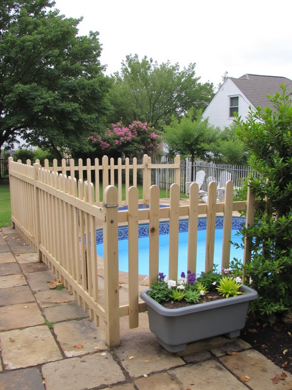 25 Practical Inground Pool Fence Ideas For Safe Stylish Spaces affordable pool fencing options