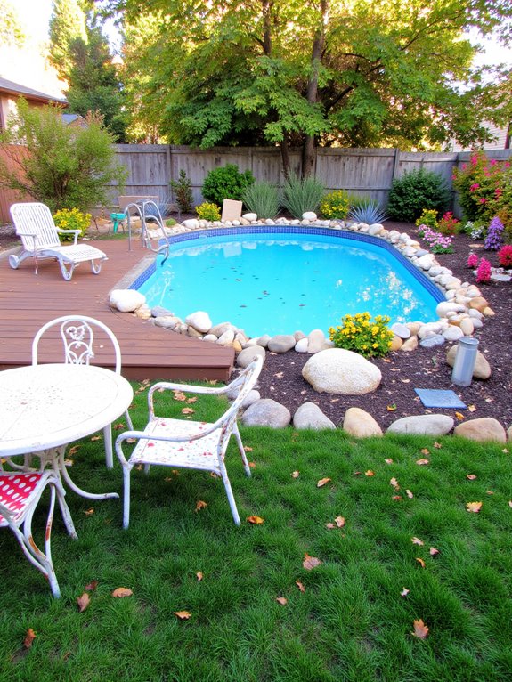 23 Affordable Inground Pool Ideas For Budget-Friendly Upgrades affordable poolside landscaping ideas