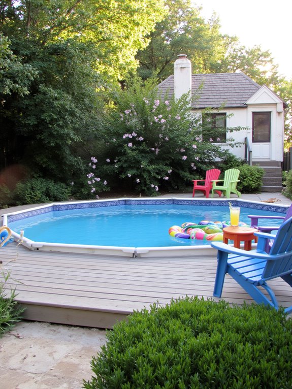 23 Brilliant Inground Pool Ideas That Look Amazing On A Budget affordable portable pool solution