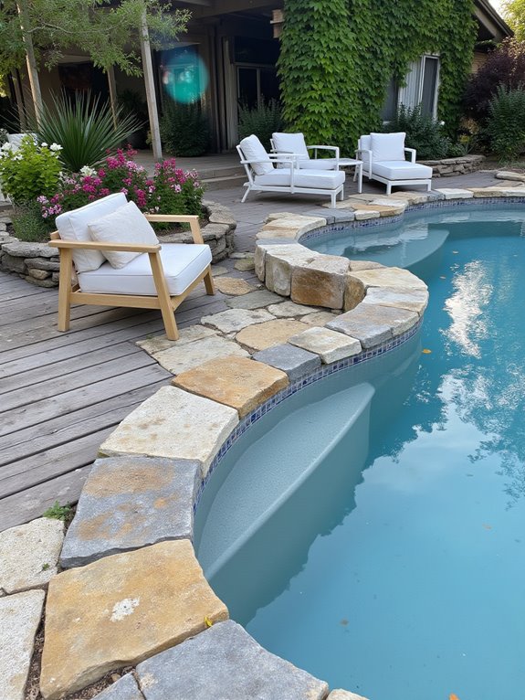 21 Modern Outdoor Inground Pool Concepts For A Designer Feel artistic statement pool designs