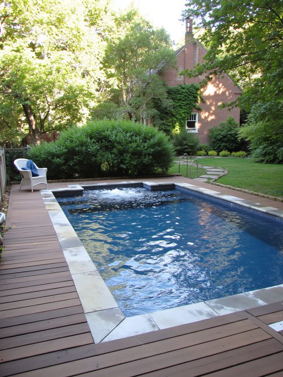 18 Luxurious Inground Pool And Hot Tub Ideas For Home Retreats backyard oasis with relaxation