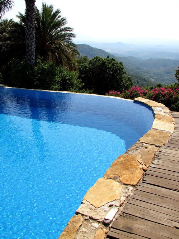 21 Beautiful Tank Swimming Pool Ideas That Look Surprisingly Elegant breathtaking horizon merging experience