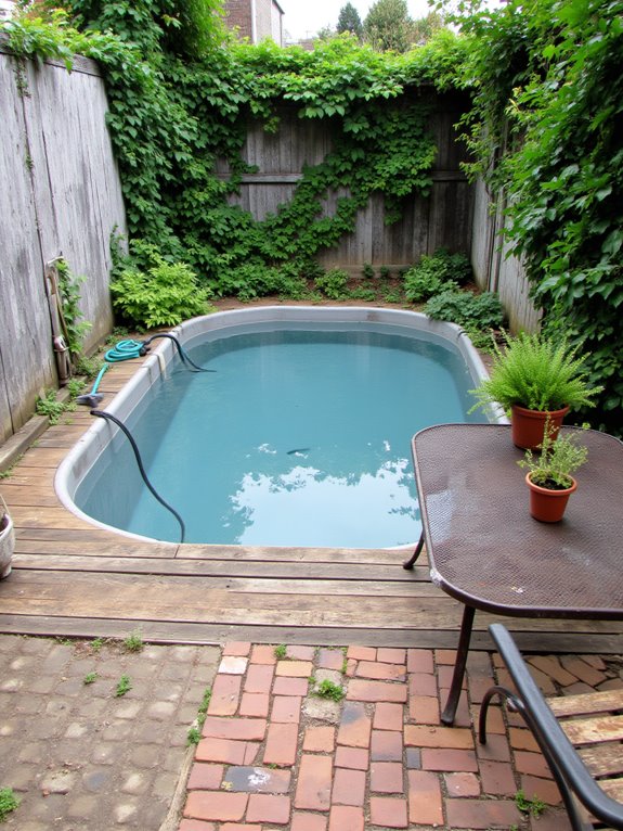 20 Compact Stock Tank Pool Ideas Perfect For Small Spaces budget friendly pool maintenance tips