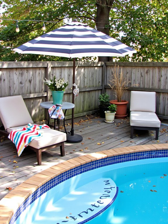 25 Impressive Inground Pool Patio Ideas That Upgrade Your Space budget friendly pool upgrades
