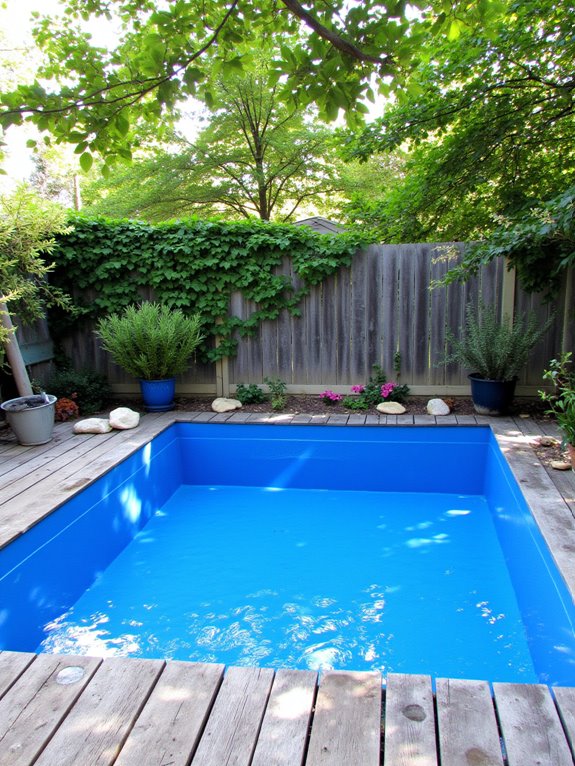 23 Brilliant Inground Pool Ideas That Look Amazing On A Budget budget friendly vinyl liner pool