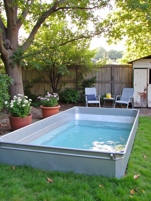 20 Stylish Cattle Trough Pool Ideas For Unexpected Backyard Flair cattle trough pools advantages