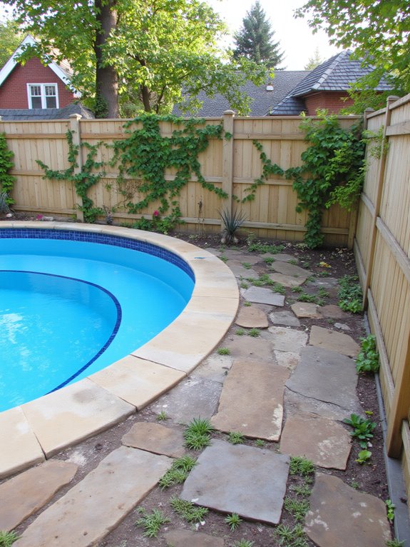25 Practical Inground Pool Fence Ideas For Safe Stylish Spaces charming wooden pool fences
