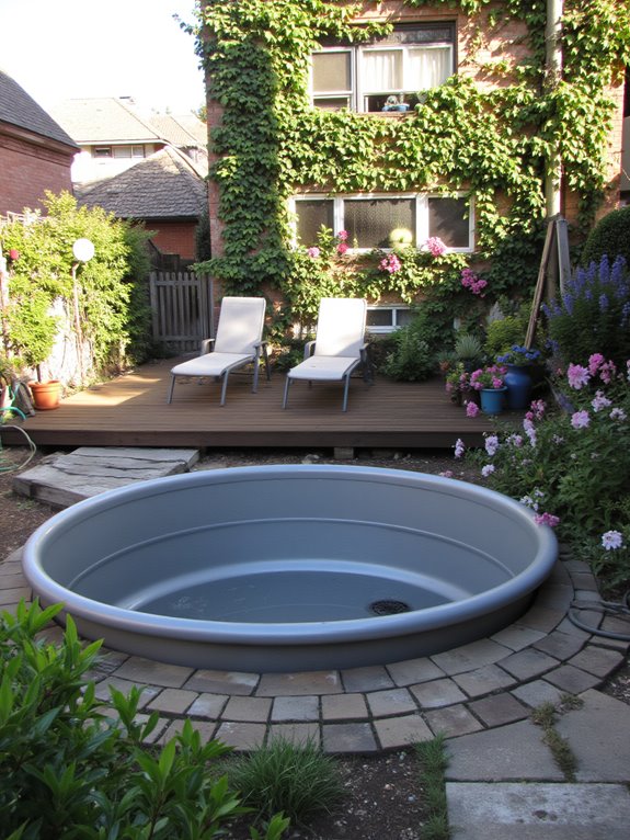 21 Stylish Poly Stock Tank Pool Ideas For A Smooth Setup choosing appropriate pool size