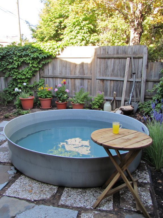 23 Refreshing Saltwater Stock Tank Pool Ideas For Easy Upkeep choosing ideal stock tank size