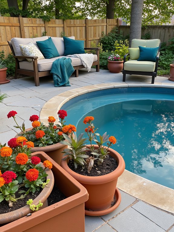19 Clever Metal Tank Pool Ideas For A Polished Outdoor Look colorful metal tank pool