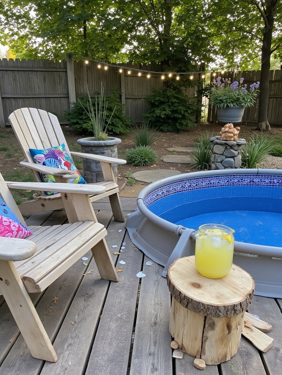 20 Inspiring Cowboy Pool Backyard Ideas With Surprising Style comfortable cowboy pool oasis