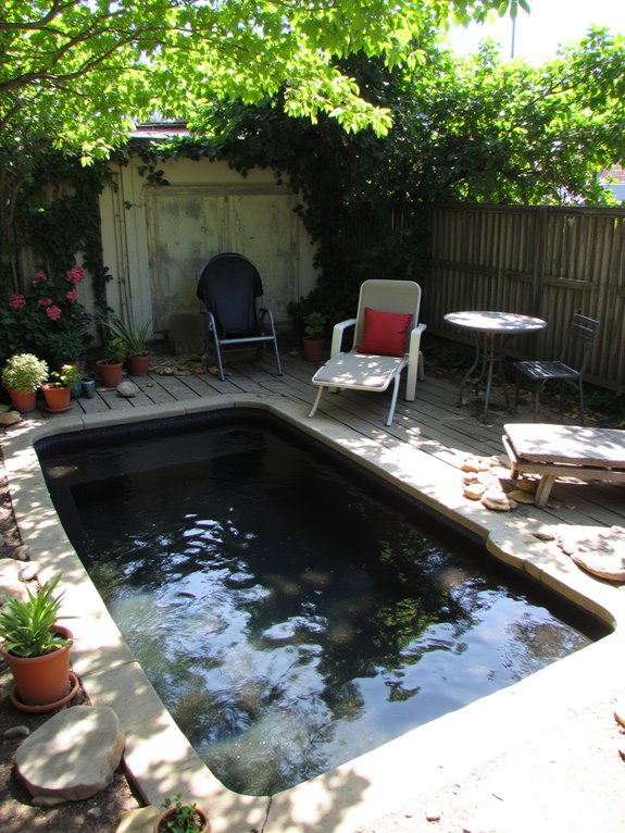 18 Unique Small Inground Pool Ideas For Compact Backyards compact and stylish oasis