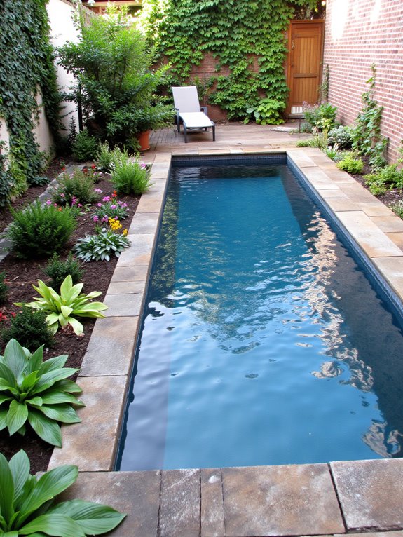 20 Smart Inground Pool Ideas For Small Yards compact stylish lap pools
