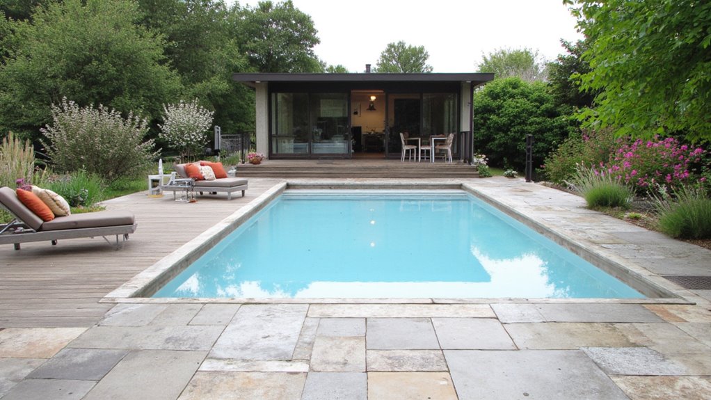23 Modern Inground Pool Ideas For Crisp Outdoor Style contemporary pool design inspiration
