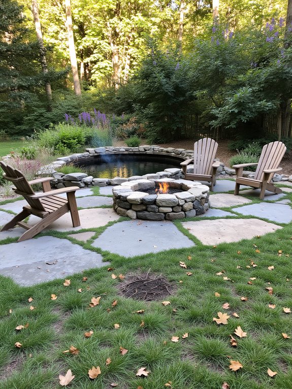 21 Creative Stock Pond Pool Ideas For Nature Loving Yards cozy evenings by pond