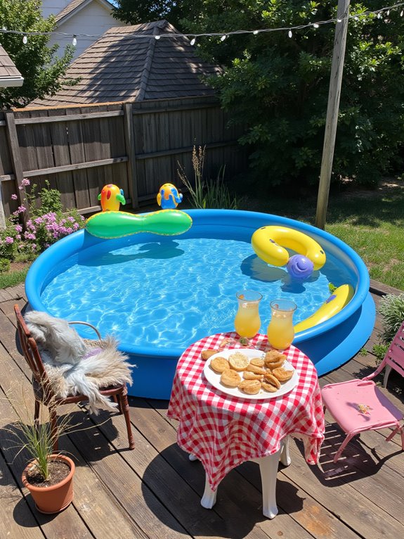 19 Relaxing Stock Tank Pool Ideas For Calm Summer Afternoons creative pool party ideas