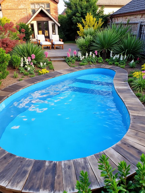 24 Clever Container Pool Ideas That Reinvent Your Outdoor Space creative pool shape ideas