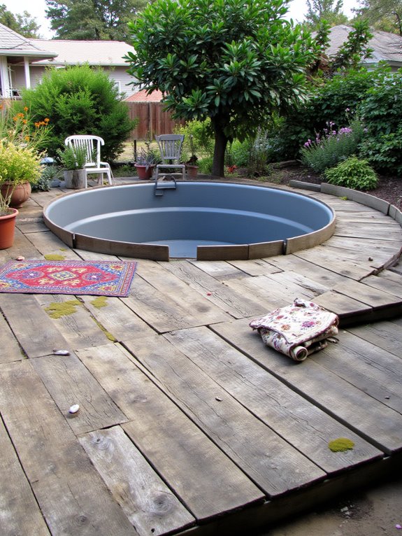 16 Budget Friendly Stock Tank Pool Ideas For Wallet Smart Fun creative stock tank decking