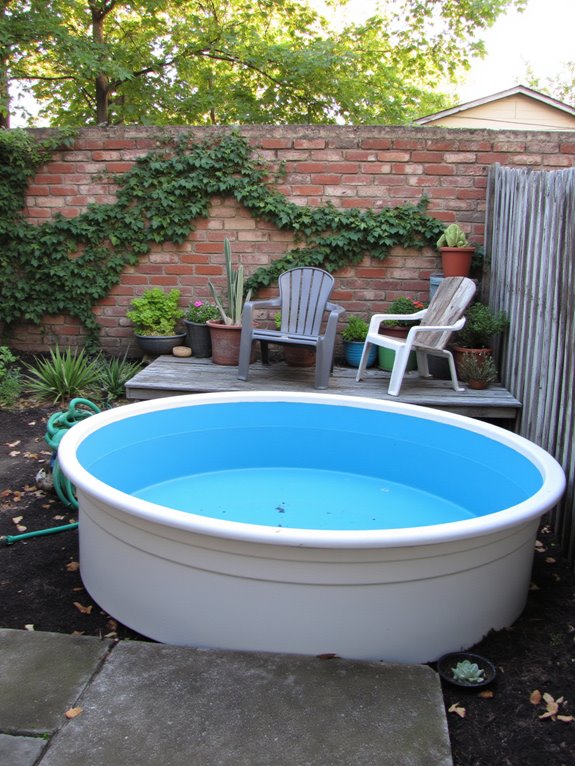 23 Refreshing Saltwater Stock Tank Pool Ideas For Easy Upkeep creative stock tank placements