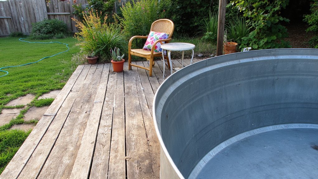 creative stock tank pool designs