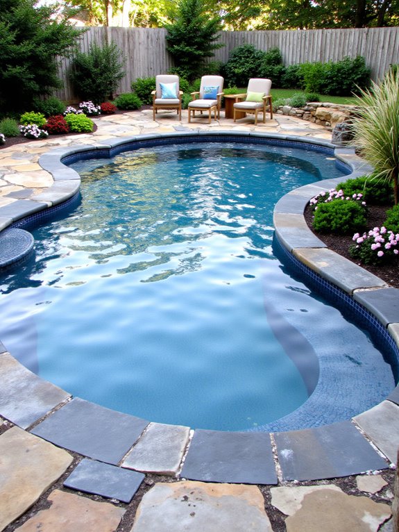 23 Elegant Outdoor Inground Pool Ideas For A Resort Vibe creative unique pool designs