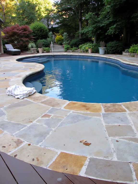 21 Unique Inground Pool Coping Ideas That Refresh Your Space custom pool coping installation tips
