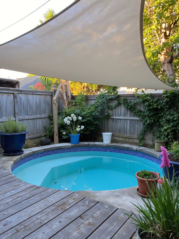 20 Compact Stock Tank Pool Ideas Perfect For Small Spaces deck and shade solutions