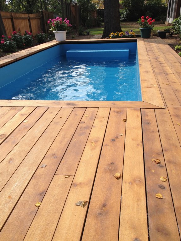 24 Clever Container Pool Ideas That Reinvent Your Outdoor Space decking enhances container pools