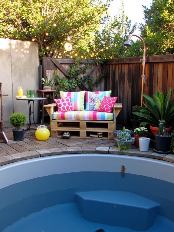 18 Stunning Stock Tank Pool Ideas That Feel Like a Backyard Escape diy pool accessories ideas