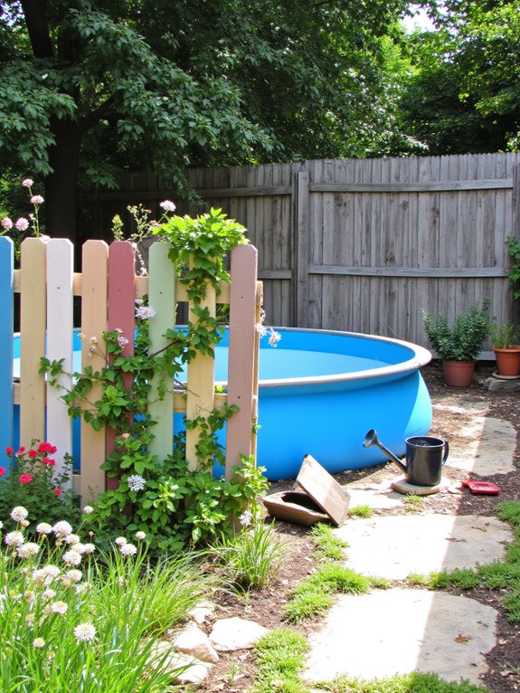 16 Budget Friendly Stock Tank Pool Ideas For Wallet Smart Fun diy privacy for pool