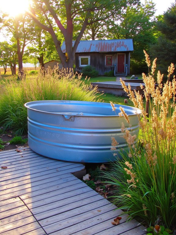 19 Cozy Cowboy Pool Ideas That Bring Cool Western Style Home eco friendly cowboy pool design