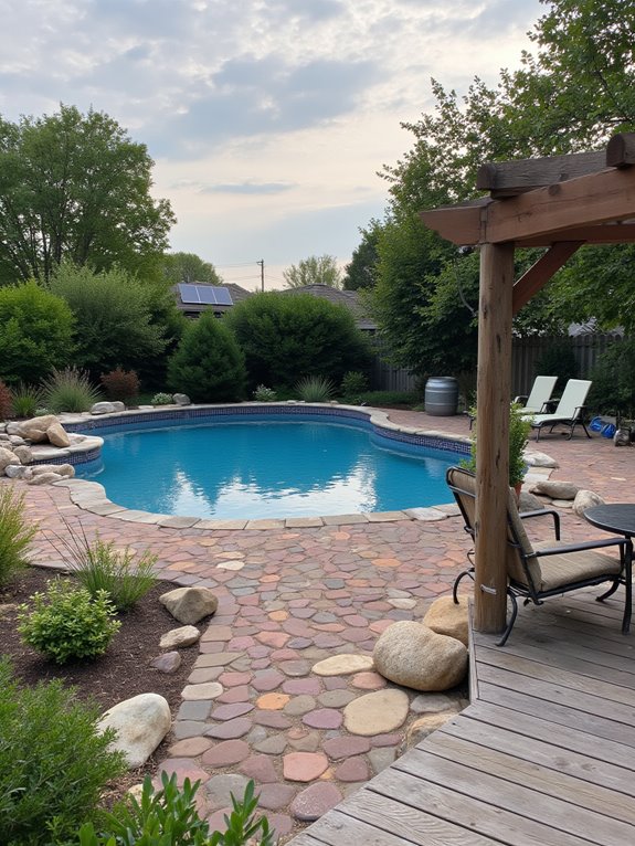 23 Brilliant Inground Pool Ideas That Look Amazing On A Budget eco friendly pool cost savings