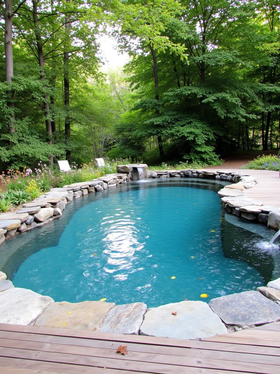 20 Cool Inground Pool Ideas For A Relaxed Backyard Atmosphere eco friendly pool design choices