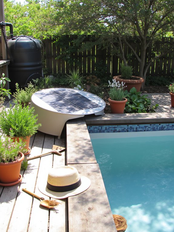 23 Refreshing Saltwater Stock Tank Pool Ideas For Easy Upkeep eco friendly pool maintenance practices