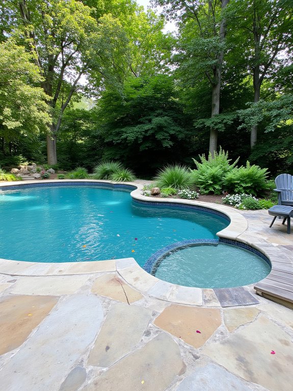 23 Elegant Outdoor Inground Pool Ideas For A Resort Vibe eco friendly pool options available