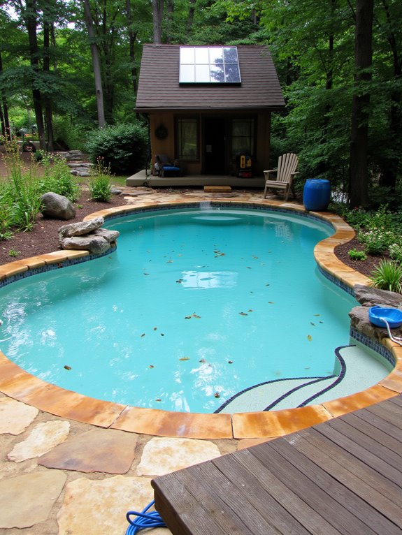 18 Beautiful Inground Swimming Pool Ideas That Stand Out eco friendly swimming pool features