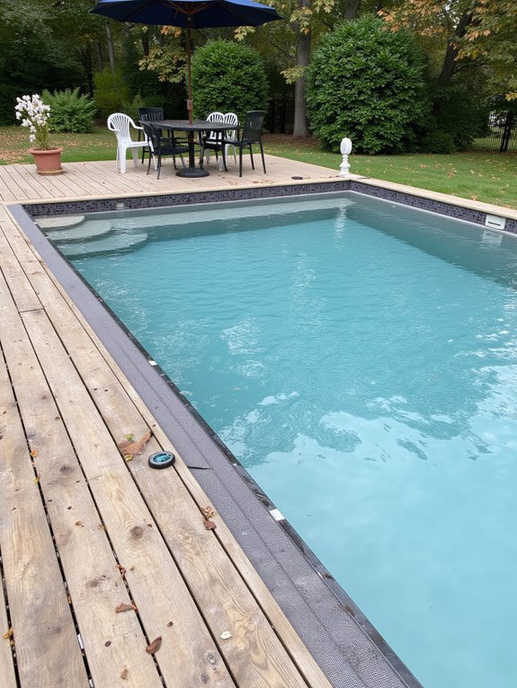 19 Timeless Rectangle Inground Pool Ideas For A Clean Look effortless pool maintenance automation