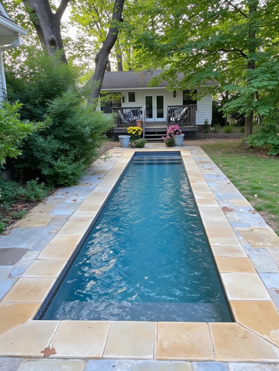 18 Stunning Inground Pool Ideas That Elevate Your Backyard elegant fitness for small spaces