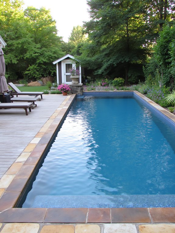 21 Inspiring Inground Pool Ideas Backyards Will Love elegant fitness swimming space