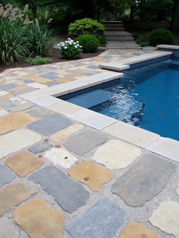 21 Unique Inground Pool Coping Ideas That Refresh Your Space elevate your pool design