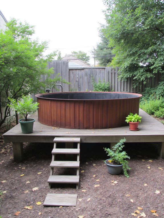 21 Beautiful Tank Swimming Pool Ideas That Look Surprisingly Elegant elevated pool design elegance